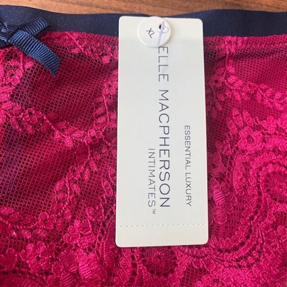 Elle Macpherson Cloud Swing Bikini Underwear Persian Red/Midnight Blue XL - Picture 3 of 5